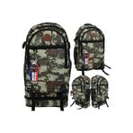 SEASON MOUNTAINER 90 Litre Körüklü Dağcı Unisex Sırt Çantası – Büyük Hacimli Kamp & Outdoor Çanta (Kamuflaj)