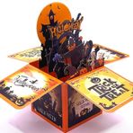 Seasons Stars SSDecor Cadılar Bayramı Pop Up Kart Mutlu Cadılar Bayramı Kartları 3D Pop Up Cadılar Bayramı Tebrik Kartları Not Kartı ve Zarf ile Cadılar Bayramı Partisi için