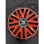 Seat 14 Inc Kırmızı Jant Kapagı Kırılmaz Renkli 4911K9seat