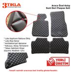 Seat Altea Havuzlu Paspas Kauçuk Siyah