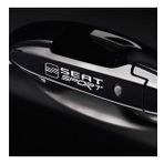 Seat Araba Kapı Kolu Araç Sticker Yapıştırma 8Ad