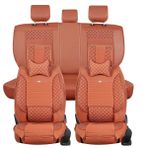 Seat Arona Lüx Deri Oto Koltuk Kılıfı Ön Arka Takım (ELİT) TARÇIN