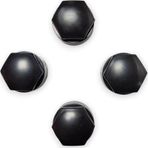 Seat Ateca 2021-2025 Şifreli Bijon Kapağı Siyah 4 Adet 4M0601173c