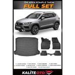 Seat Ateca 4x2 Bagaj Havuzu+4.5d Havuzlu Paspas Seti 2023 Model - Siyah