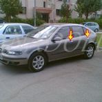 Seat Cordoba Paslanmaz Çelik 4 Kapı Krom Kapı Kolu
