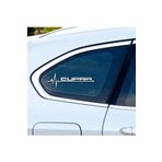 Seat Cupra Yan Cam Sticker Oto Kapı 20 Cm X 7 Cm Holo-Chroma