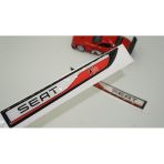 Seat Fr Leon Yan Aynalar Ve Çamurluk Yanı Damla Desen Bıçak Logo Arma Seti