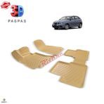 Seat İbiza 2002-2008 Bej 3D Havuzlu Paspas
