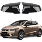 Seat İbiza 2017- Araca Özel Batman Yarasa Ayna Kapağı Pianoblack