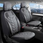 seat Ibiza Yeni Lüx Deri Oto Koltuk Kılıfı Ön Arka Takım Set Classy Füme