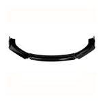 Seat Leon 1998-2005 Siyah Şeritli Ön Ek Ön Lip Piona Black 4 Prç