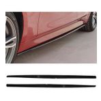 Seat Leon 2020+ F30 Düz Model Yan Marşpiyel 2 Adet Piona Black