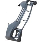 Seat Leon- 21/24; Ön Tampon Astarlı Gri Sis Delikli/sensör Deliksiz (Çeki Demiri Kapaklı) (Tyg) P-A