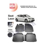 Seat Leon 3 Oto Paspas 4,5D 2013-2019 Siyah 5 Parça