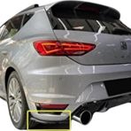 Seat Leon Mk3 Aero Tampon Sağ - Sol Flapları (Plastik)(Boyasız)