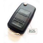 Seat Leon Toledo Ibiza Altea 2004-2008 Uyumlu Anahtar Kabı Kumanda Kabı Oto Anahtarlık Logolu