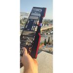 Seat Model Uyumlu Kırmızı Çizgili Pleksi Piona Black Plakalık