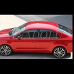 Seat Toledo Sedan 2013 Üzeri 4 Parça Krom Cam Çıtası