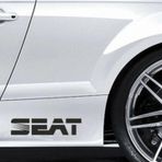 Seat Yapıştırma Marşpiyel Yazısı Sticker 2 Adet