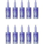 Seba 10 Adet 42 Pin A6 Dermapen Iğnesi Orijinal Dermapen Iğne Kartuşu Mavi Soketli 8436001987538