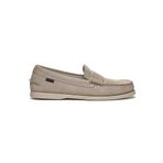 Sebago Dan Boat Flesh Out Erkek Süet Deri Ayakkabı Boz Kahverengi 44
