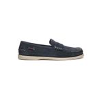 Sebago Dan Boat Flesh Out Erkek Süet Deri Ayakkabı Lacivert 40