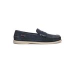 Sebago Dan Boat Flesh Out Erkek Süet Deri Ayakkabı Lacivert 43