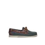 Sebago Deri Lacivert - Kahve Erkek Günlük Ayakkabı SEBAGO PORTLAND SPINNAKER NBK FGL