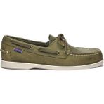 Sebago Docksides Portland Crazy Horse Erkek Deri Ayakkabı - 44.5 - Yeşil