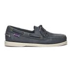 Sebago Docksides Portland Crazy Horse Erkek Deri Ayakkabı Mavi