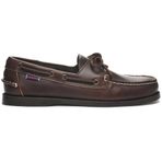 Sebago Docksides Portland Waxed Erkek Deri Ayakkabı Kahverengi