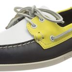 Sebago Erkek Spinnaker FGL Tekne Ayakkabıları, Çok Renkli Lacivert Sarı Beyaz 973, 40 EU