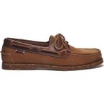 Sebago Portland rubber rec erkek süet deri ayakkabı Kahverengi