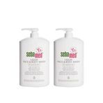 Sebamed 2x1000 ml Likit Yüz ve Vücut Temizleyici