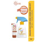 Sebamed Aile Güneş Kremi Seti - Plaj Havlusu Hediyeli SPF50+ Yüz Güneş Kremi 50ml & Bebek Güneş Kremi 200ml