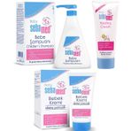 Sebamed Baby 500 ml Bebek Şampuanı + 200 ml Bebek Kremi + 50 ml Bebek Pişik Kremi