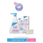 Sebamed Baby Bebek Bakım Seti Hassas Ciltler İçin 3'lü Şampuan Pişik Önleyici Krem ve Kompakt