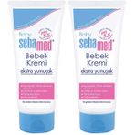 Sebamed Baby Hassas Ciltler Pantenol İçerikli Cilt Kuruluğuna Karşı Etkili Ekstra Yumuşak Bebek Kremi 200 ml (2 paketi)