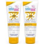 Sebamed Baby Sun Care 75 ml 50+ Çok Yüksek Faktör 2 Adet Çocuk Güneş Kremi