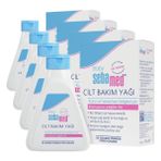 Sebamed Baby Yatıştırıcı Etkili Kuruluk ve Tahrişe Karşı Etkili Bebek Yağı 150 ml (4 paketi)