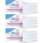 Sebamed Bebek Sabunu 100GR Kompakt (3 Lü Set) - Beyaz