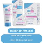 Sebamed Bebek Yağı 150 ml + Bebek Kremi 200 ml