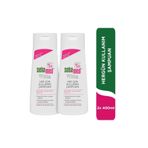 Sebamed Besleyici Onarıcı Kuru Ve Hassas Saçlar Her Gün Kullanım Günlük Saç Bakım Şampuanı 400Ml - 2'li Set