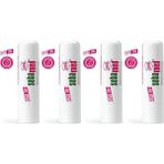 Sebamed Dudak Koruyucu Bakım Kremi Stick 30 Spf 4.8gr (Çatlamış ve Hassas Nemlendiricili) (4 Lü Set) - Şeffaf