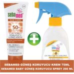 Sebamed Güneş Kremi 50+Spf 75 Ml + Baby Güneş Spreyi 50+Spf 200 Ml