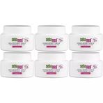 Sebamed Hassas Ciltler İçin E Vitaminli Su Bazlı Yağsız 6x75 ml Nemlendirici Yüz Bakım Kremi