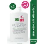 Sebamed Hassas Ciltler İçin Nemlendirici Etkili Yüz ve Vücut Temizleme Jeli 1000 ml x 2 Arındırıcı B5 Vitamini