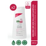 Sebamed Her Gün Kullanım Besleyici Onarıcı Kuru ve Hassas Saçlar İçin Günlük Şampuan 400 ml 2'li Set