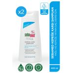 Sebamed Kepek Karşıtı Pirokton Olamin İçerikli Yağlanma Önceliyici Etkili Şampuan 400 ml - 2 li Set