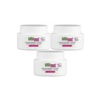Sebamed Nemlendirici Krem, 75 ML, Yüz-Boyun-Vücut Bakımı, 3'lü Set, E Vitamini İçerir